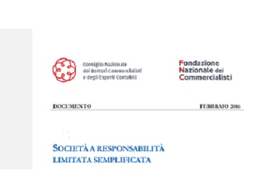Documento ” Società a responsabilità limitata semplificata”